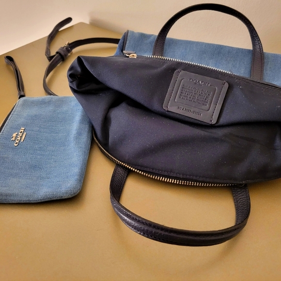 Coach DENIM purse - Picture 4 of 4